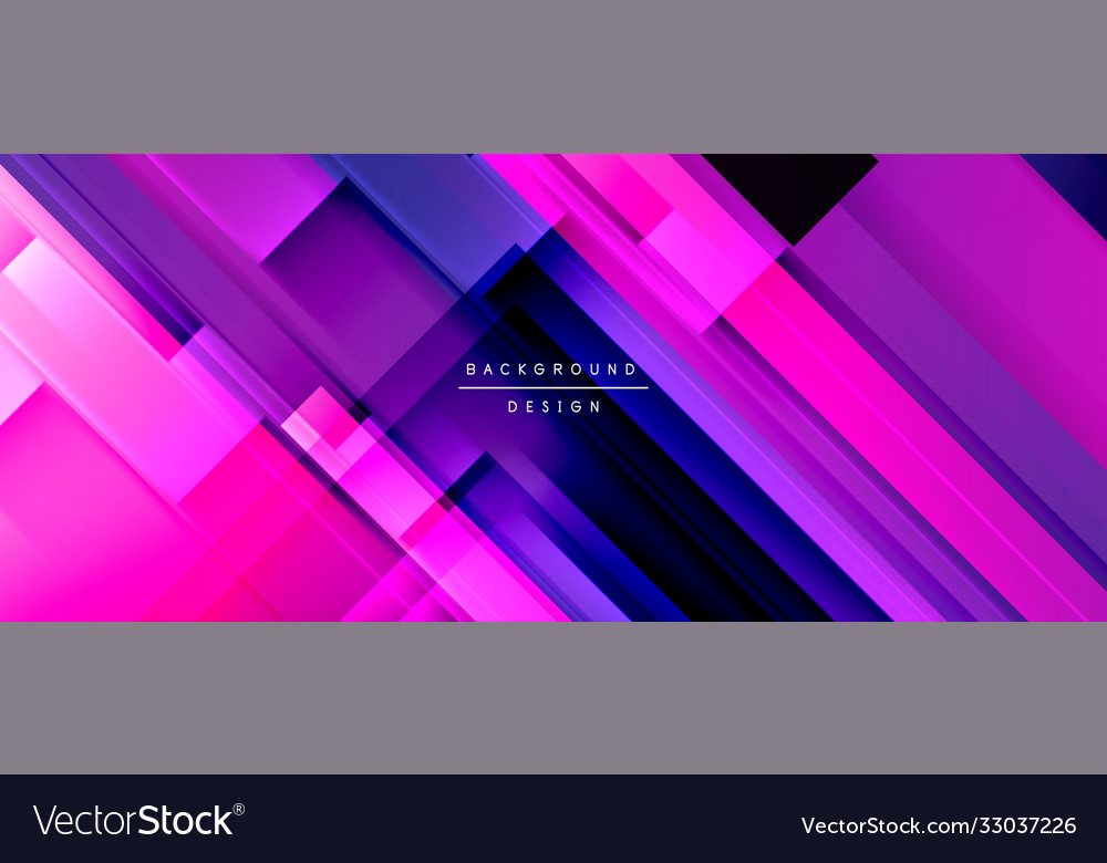Dynamic lines on fluid color gradient trendy vector image Dynamic lines on fluid color gradient trendy