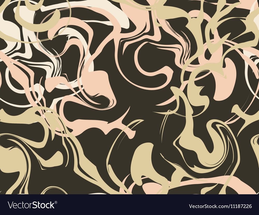 Hand drawn marbling seamless pattern