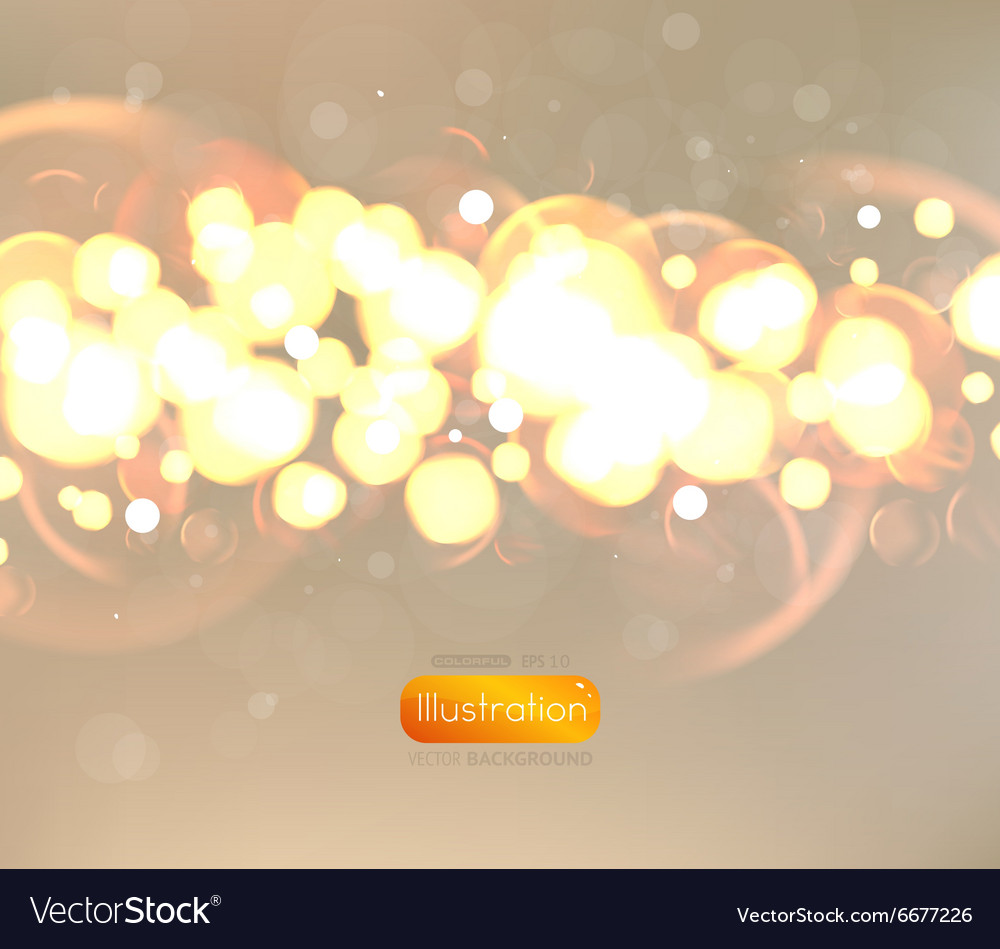 Romantic blurred lights background