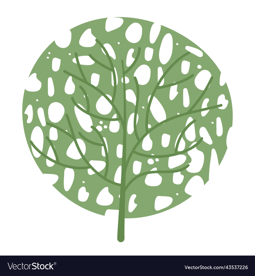 Textured tree image