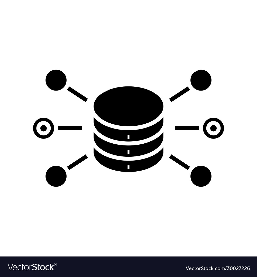 Working system line icon concept sign outline Vector Image