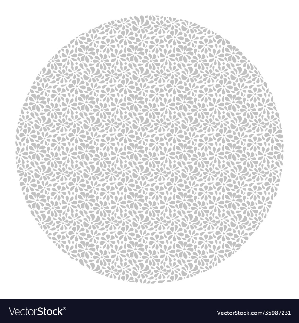 A round abstract background consisting