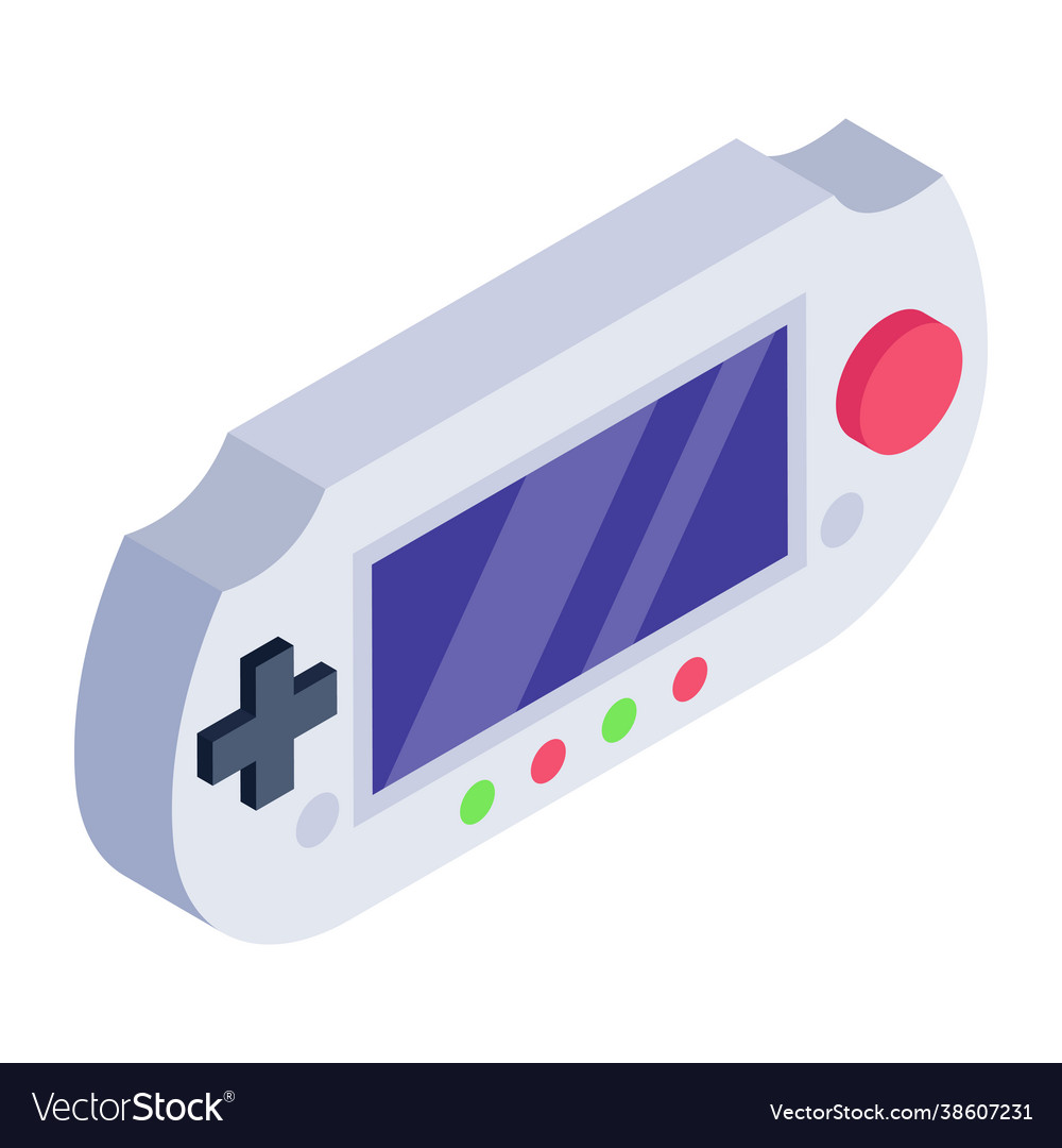 Console video game Royalty Free Vector Image - VectorStock