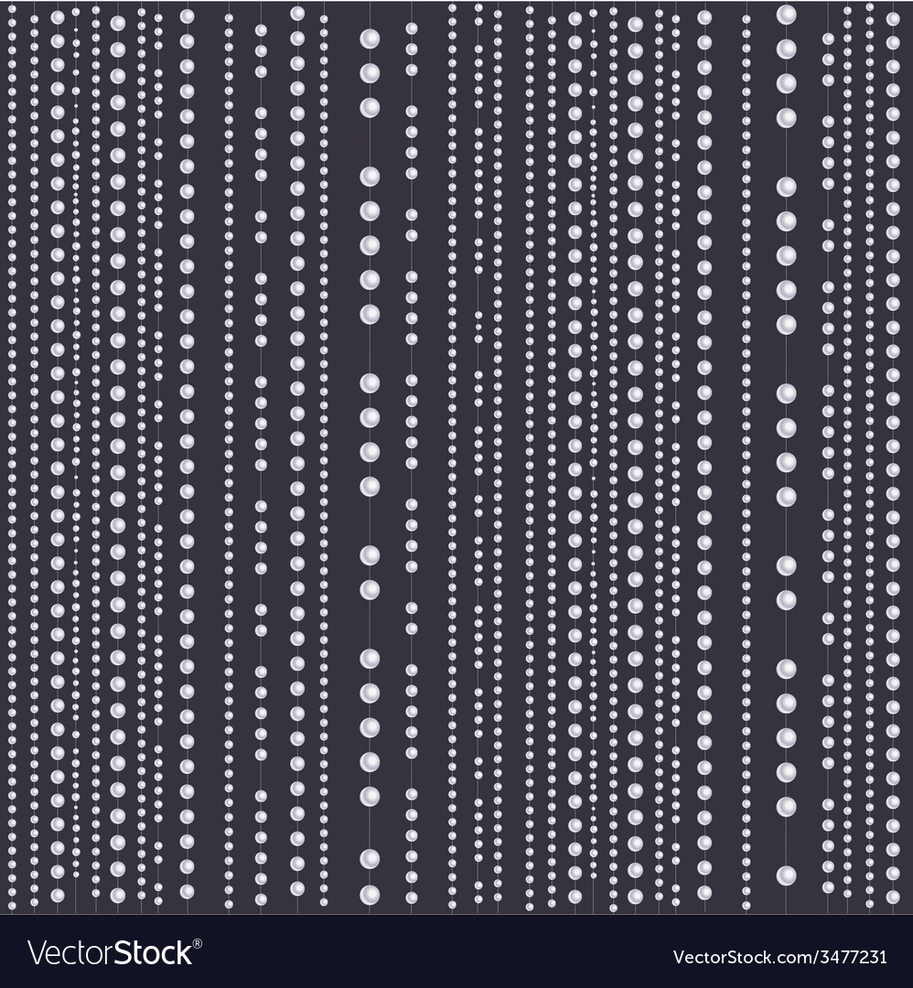 Elegant Pearl String Background