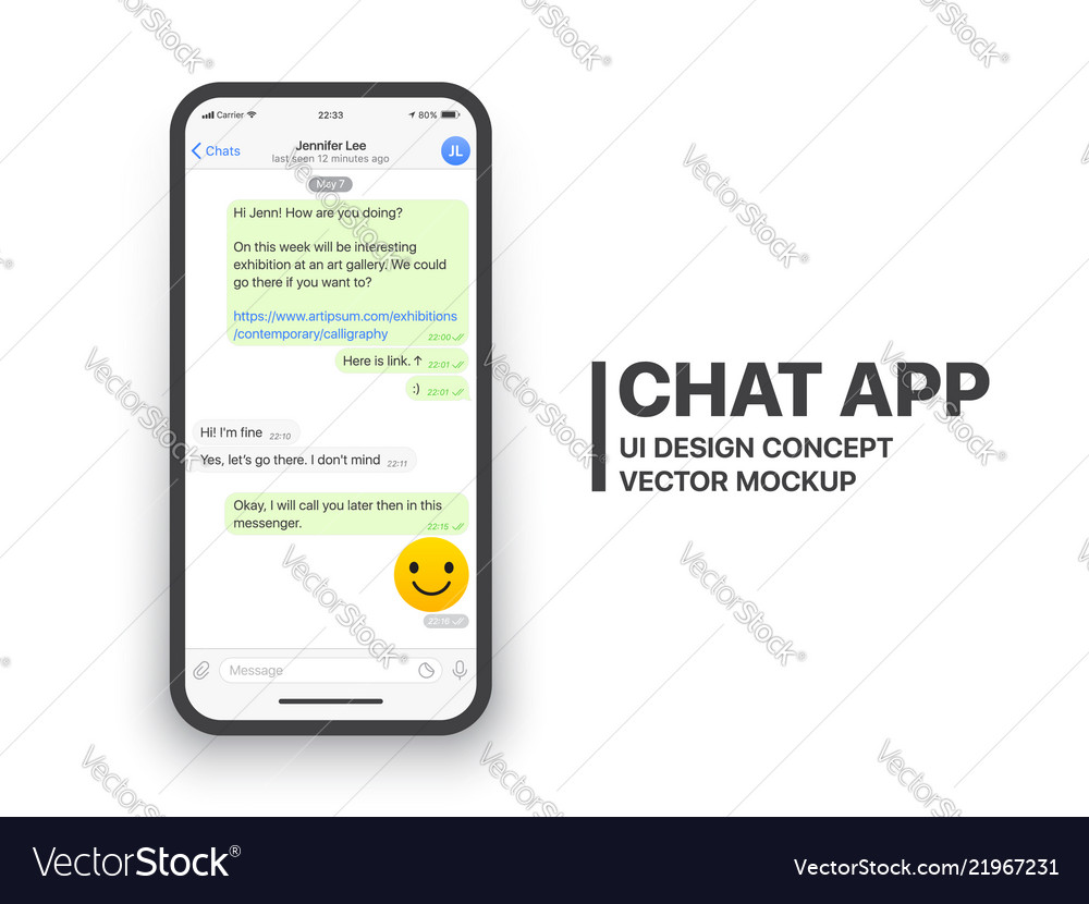 Download Mockup Whatsapp Vector Images 64