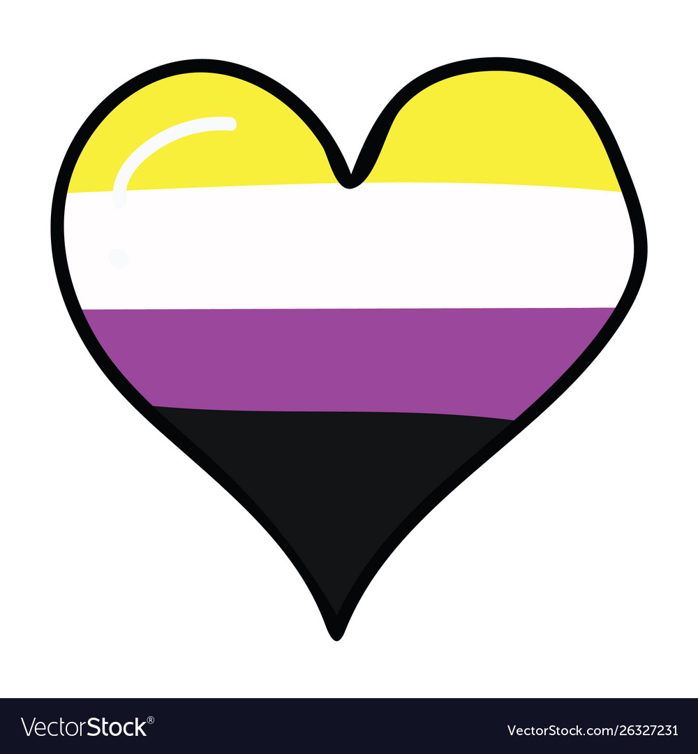 Non Binary Heart Symbol