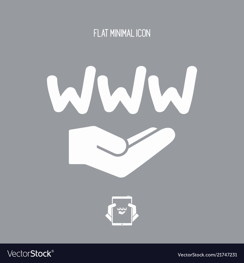 Web service - minimal icon