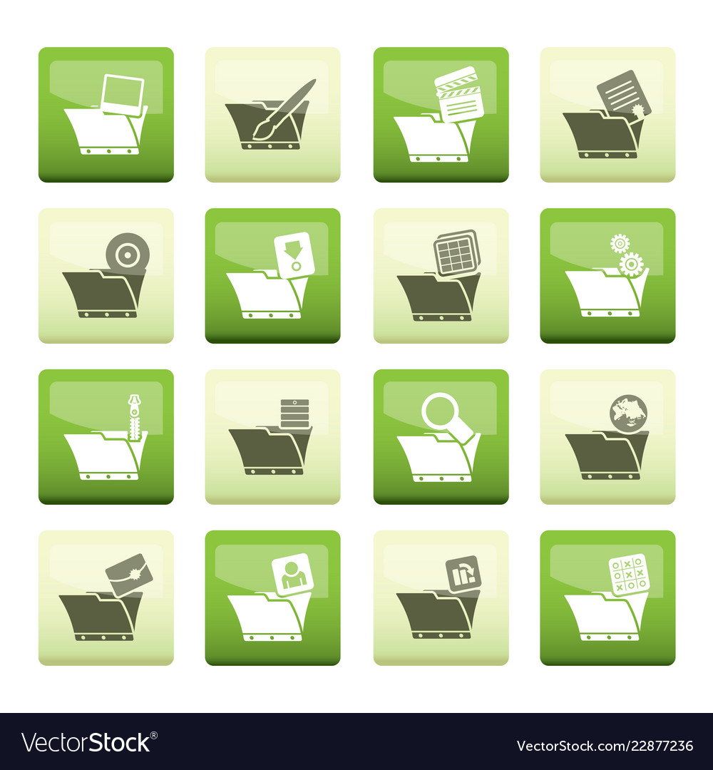 Computer and phone icons over color background vector image Computer and phone icons over color background