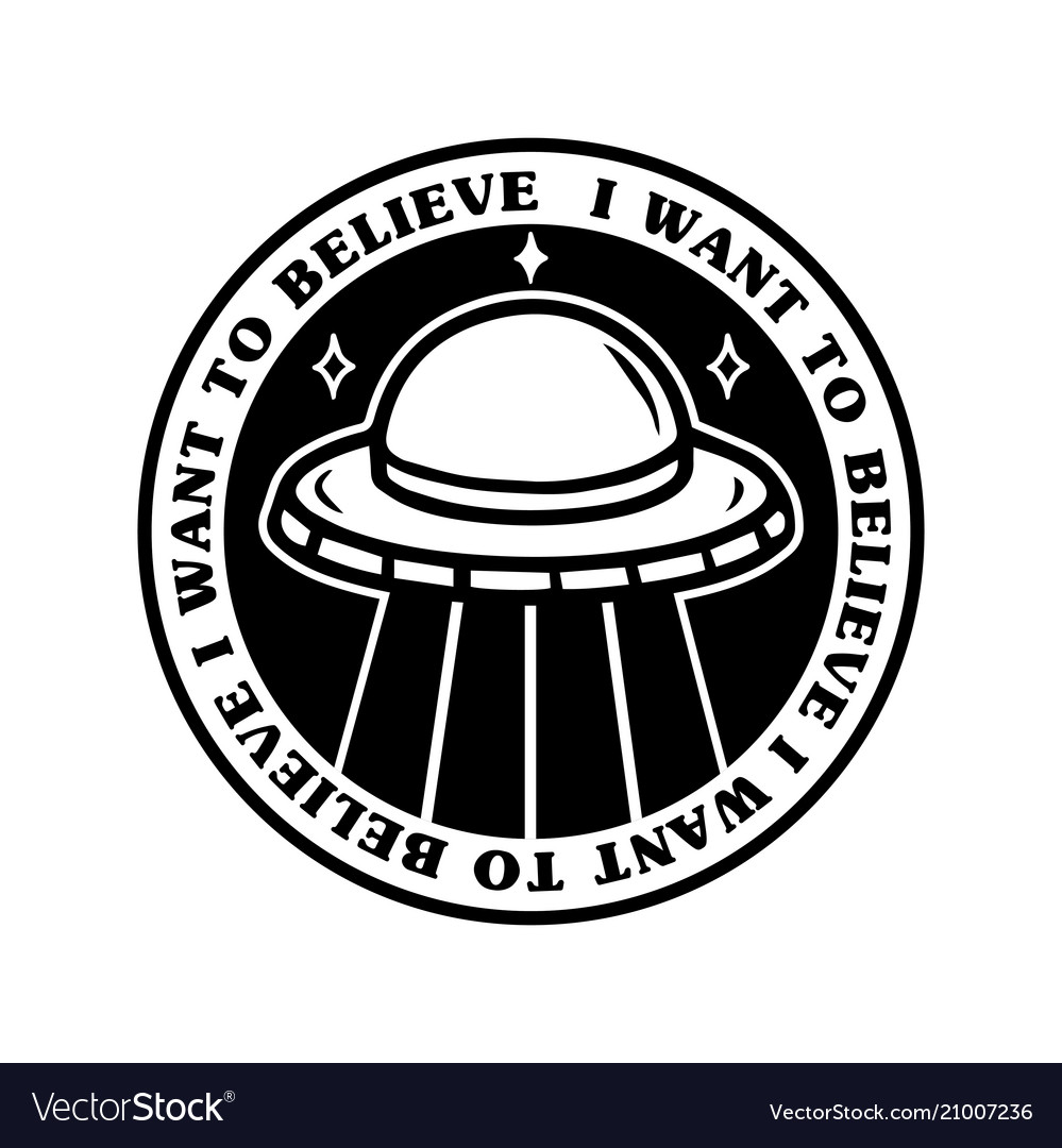 Patch with ufo