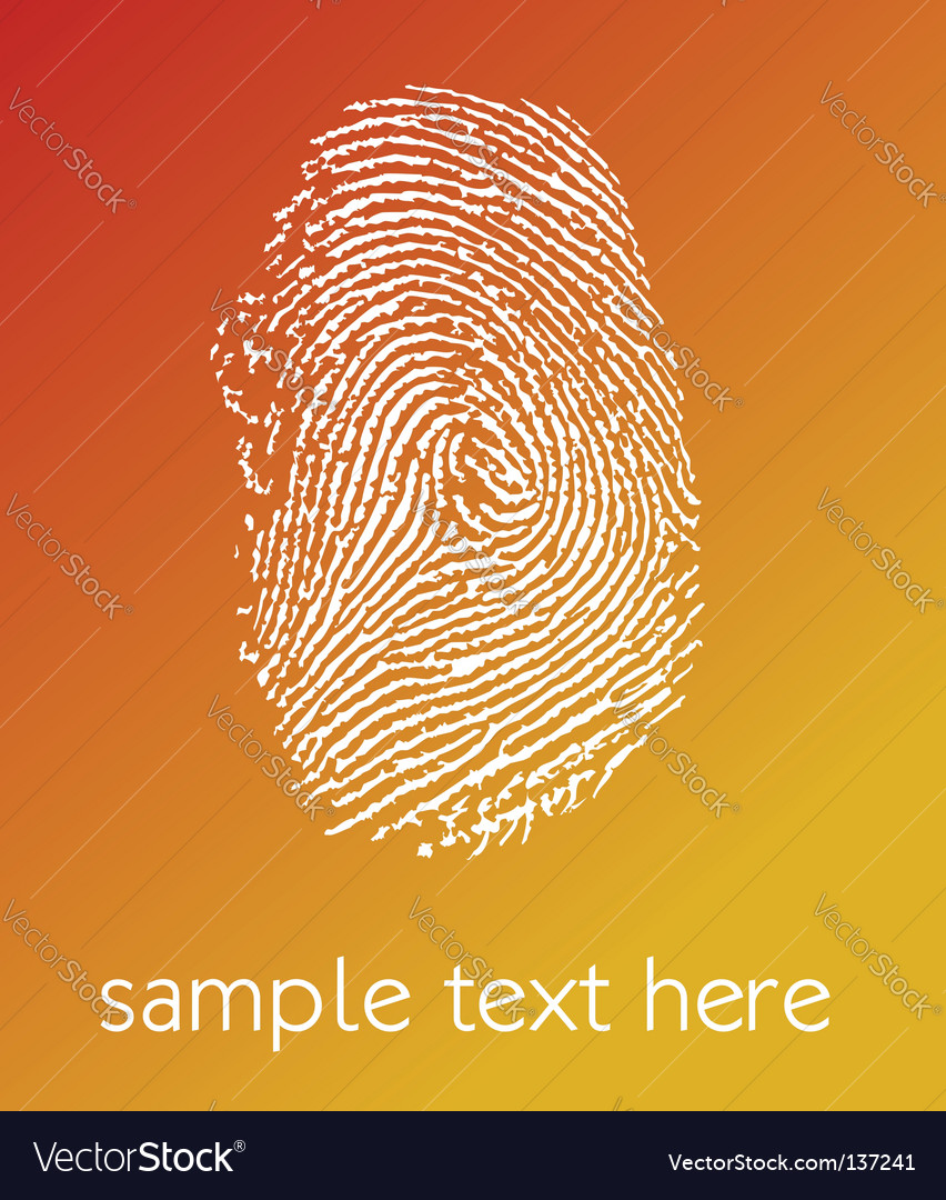 Fingerprint Scan - Forensic Analysis