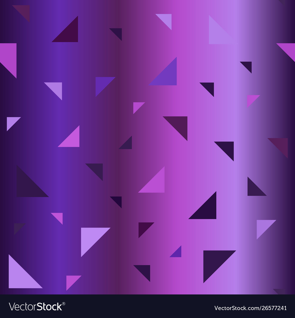 Gradient triangle pattern seamless background vector image Gradient triangle pattern seamless background