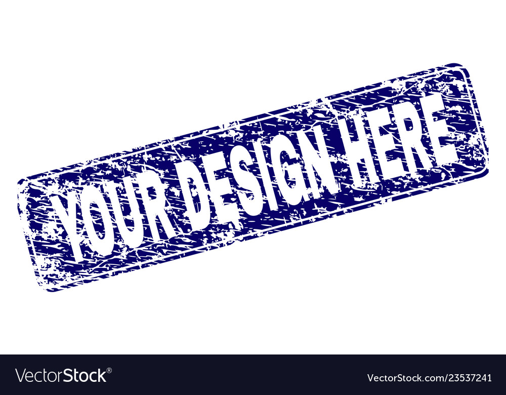 Grunge Stamp Seal - Your Design Here