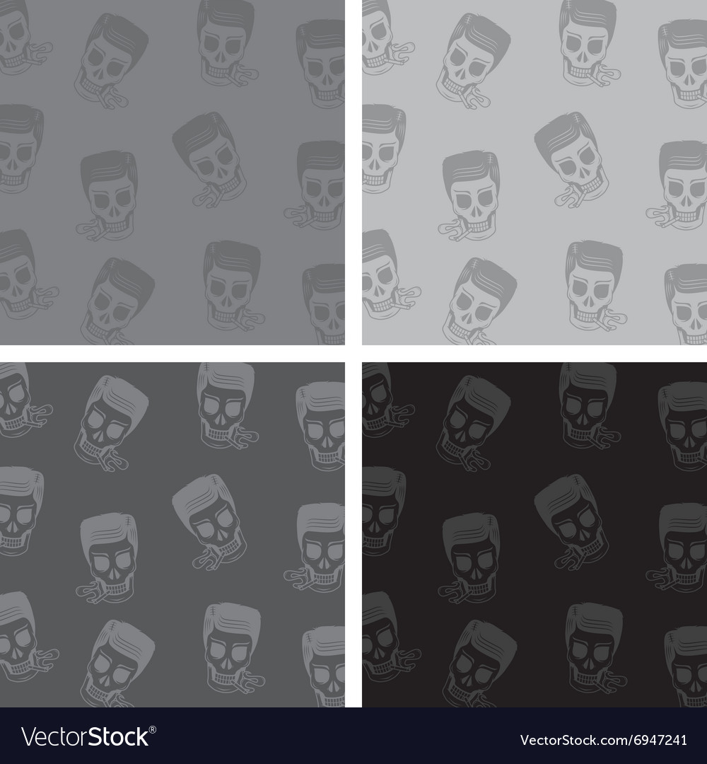 Skull background pattern