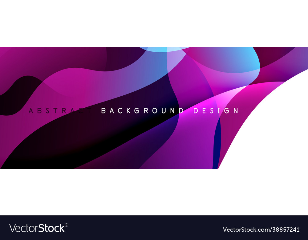 Trendy simple fluid color gradient abstract