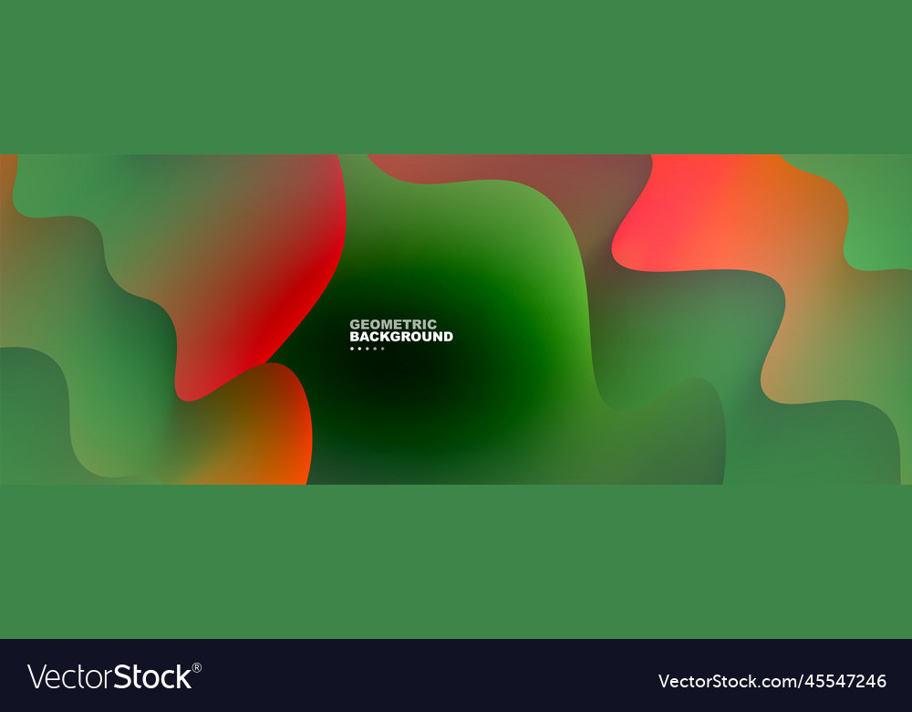 Dynamic liquid waves abstract background Vector Image Dynamic liquid waves abstract background