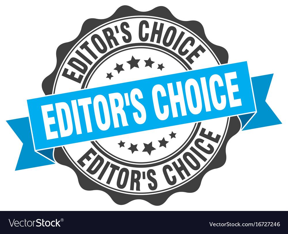 Editors choice stamp sign seal