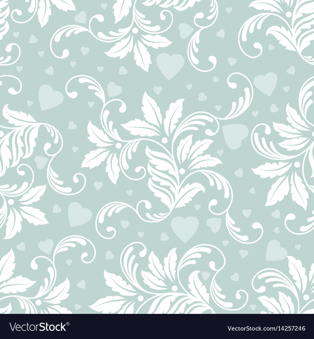 Floral Seamless Pattern Element
