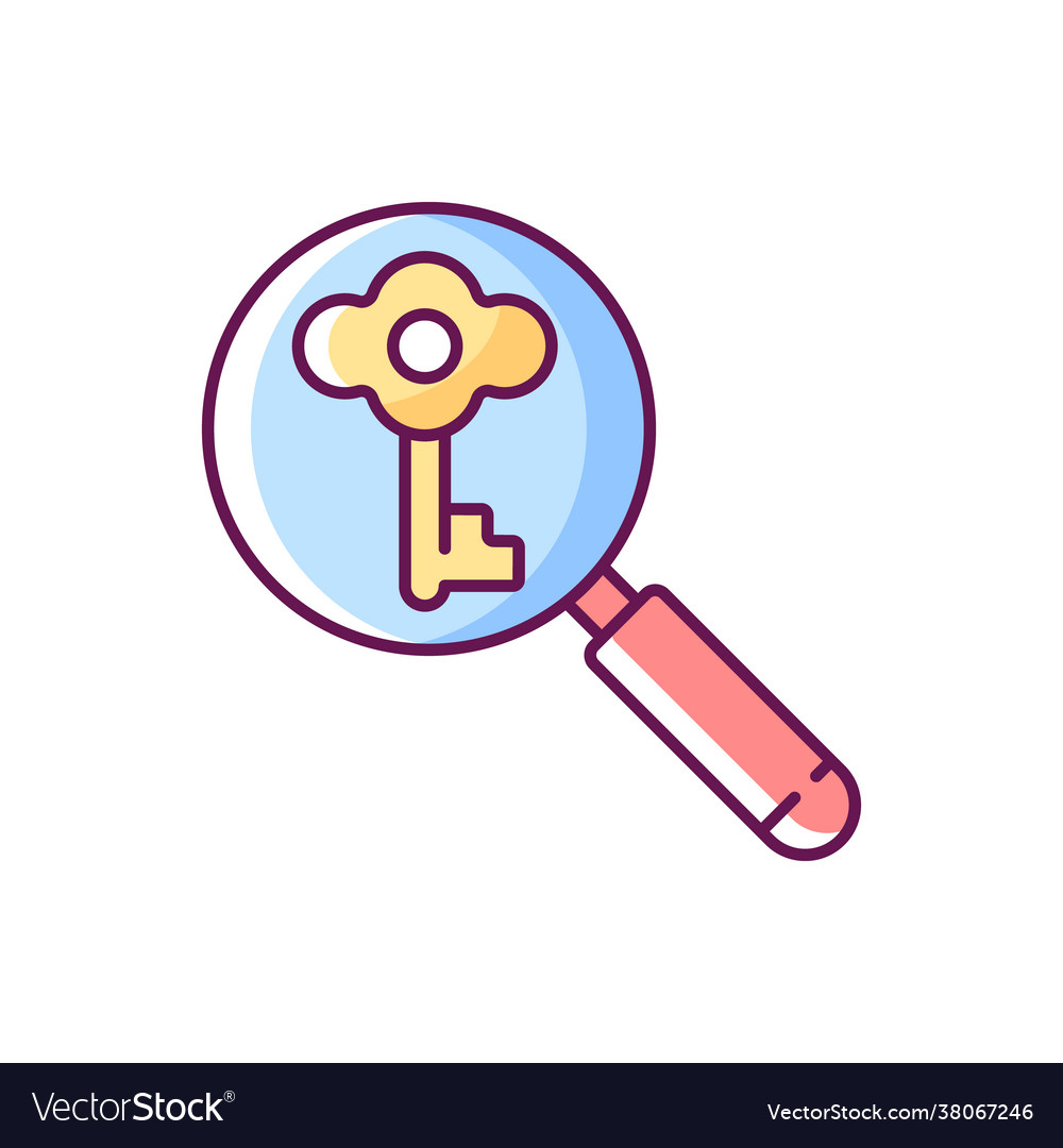 Looking for key rgb color icon