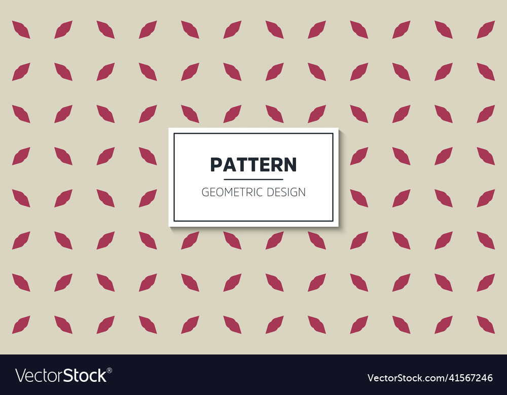 Seamless geometric pattern with colorful elements Vector Image Seamless geometric pattern with colorful elements