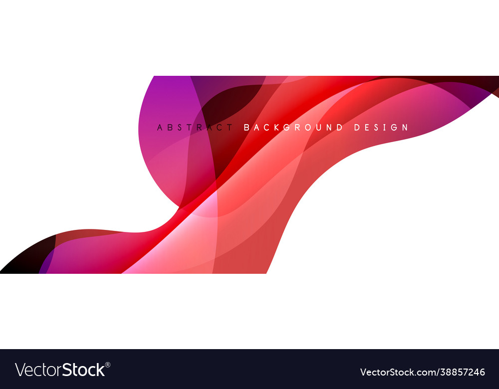 Trendy simple fluid color gradient abstract Vector Image Trendy simple fluid color gradient abstract