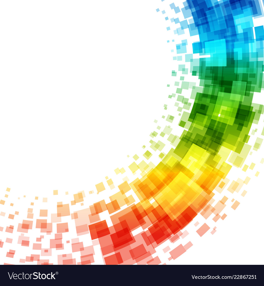 Abstract geometric squares lines background vector image Abstract geometric squares lines background