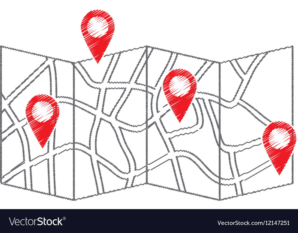 Map location marker