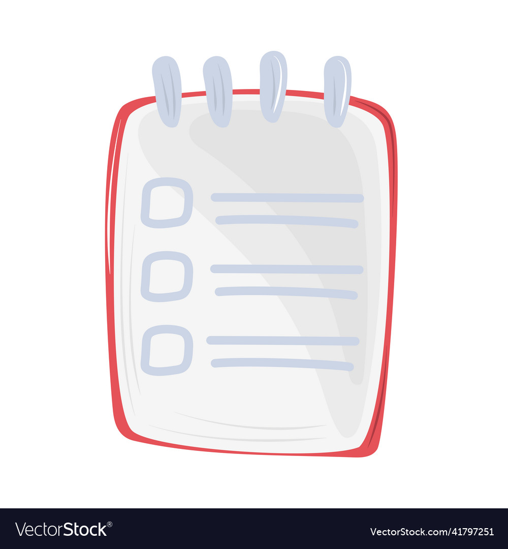 Notepad check list