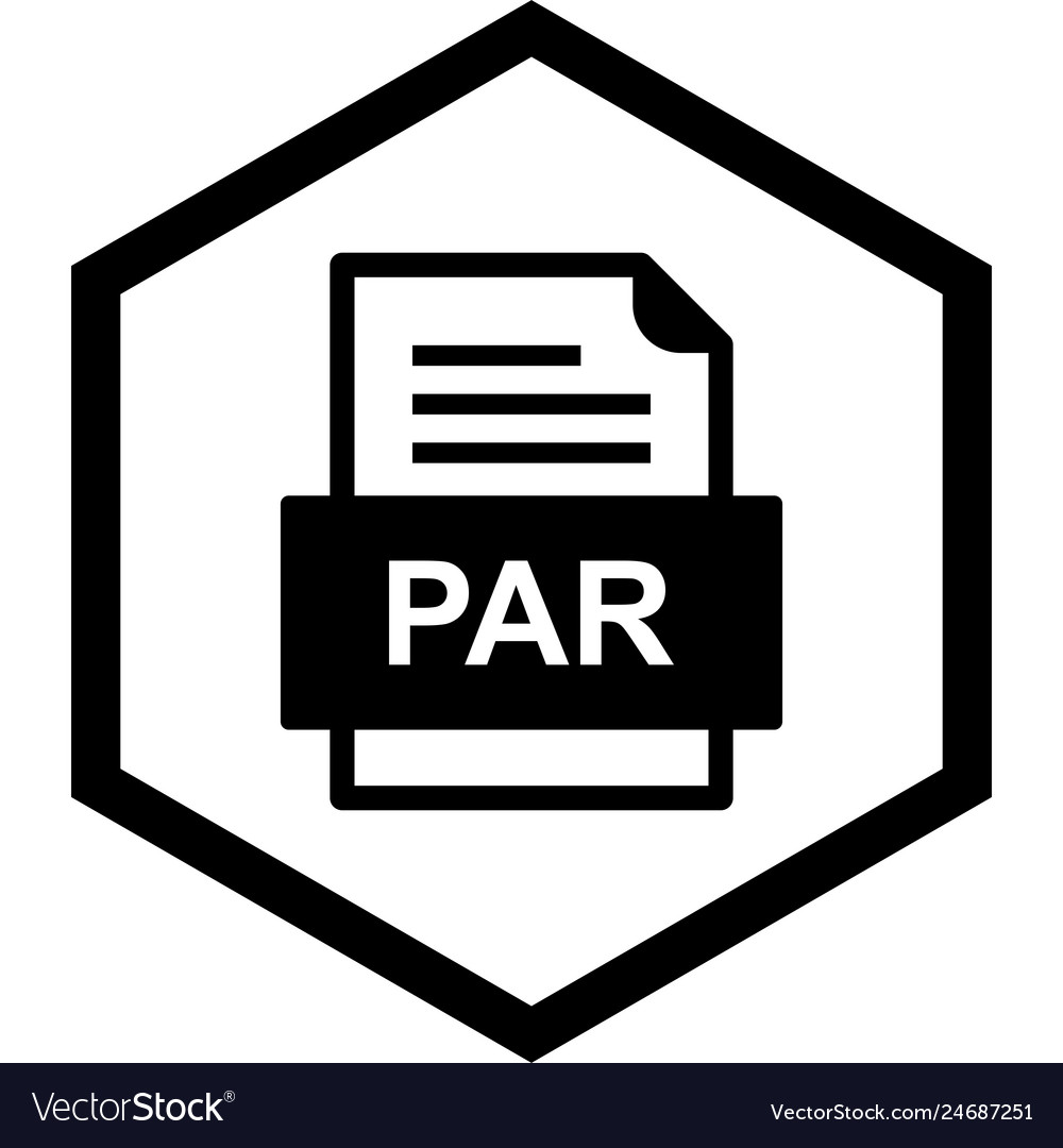 Par file document icon