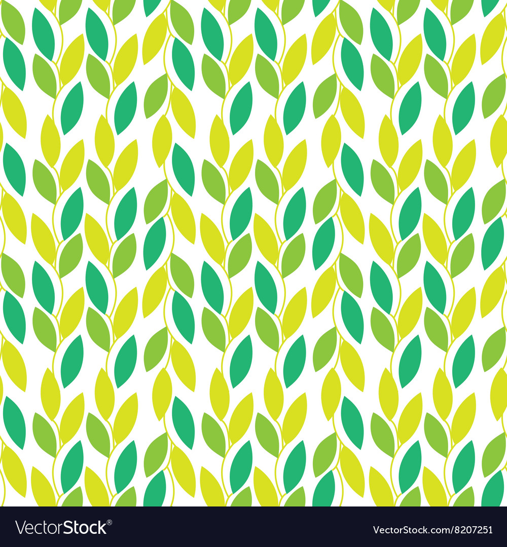 Seamless nature pattern with vines
