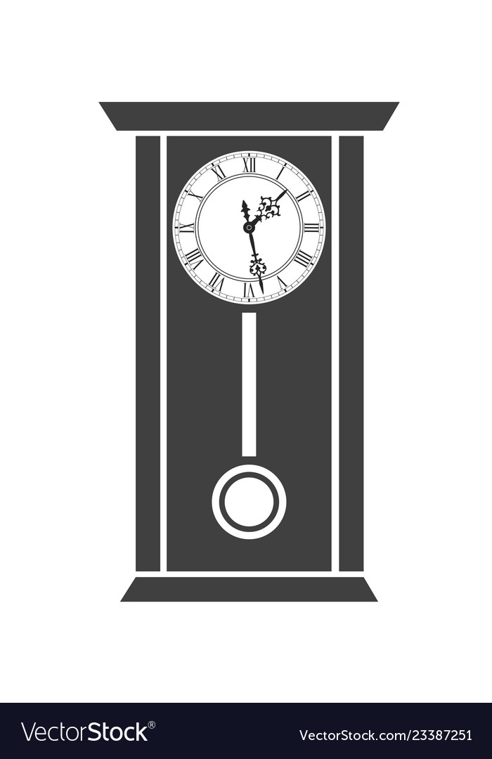 Striking clock icon