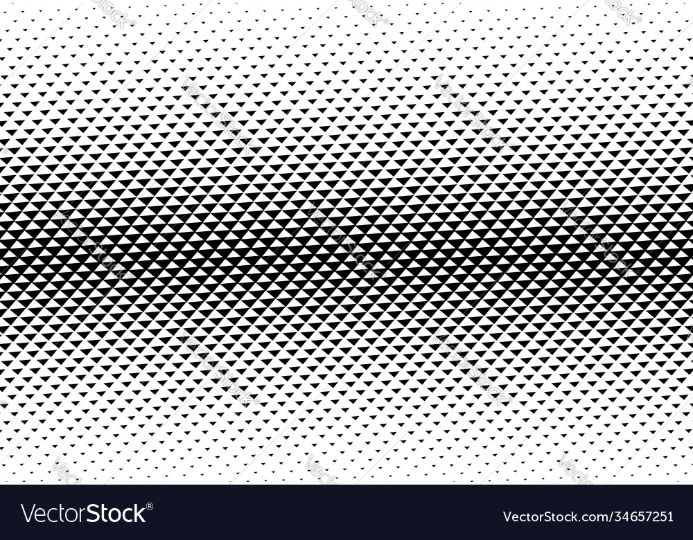 Triangles halftone triangle geometric background Vector Image Triangles halftone triangle geometric background