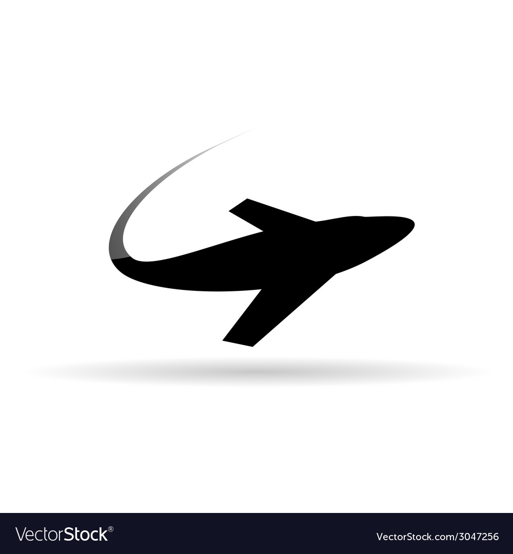 Airplane Ticket Symbol