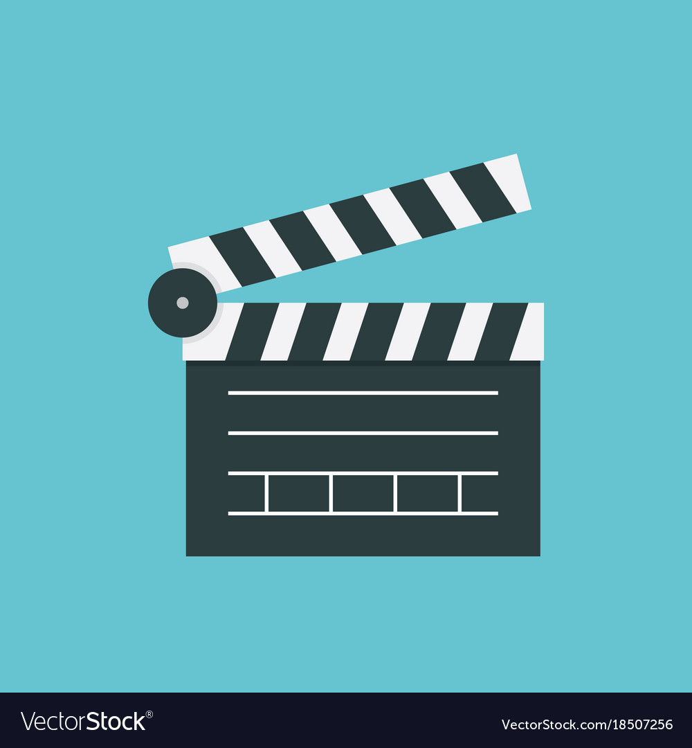 Clapperboard icon Royalty Free Vector Image - VectorStock