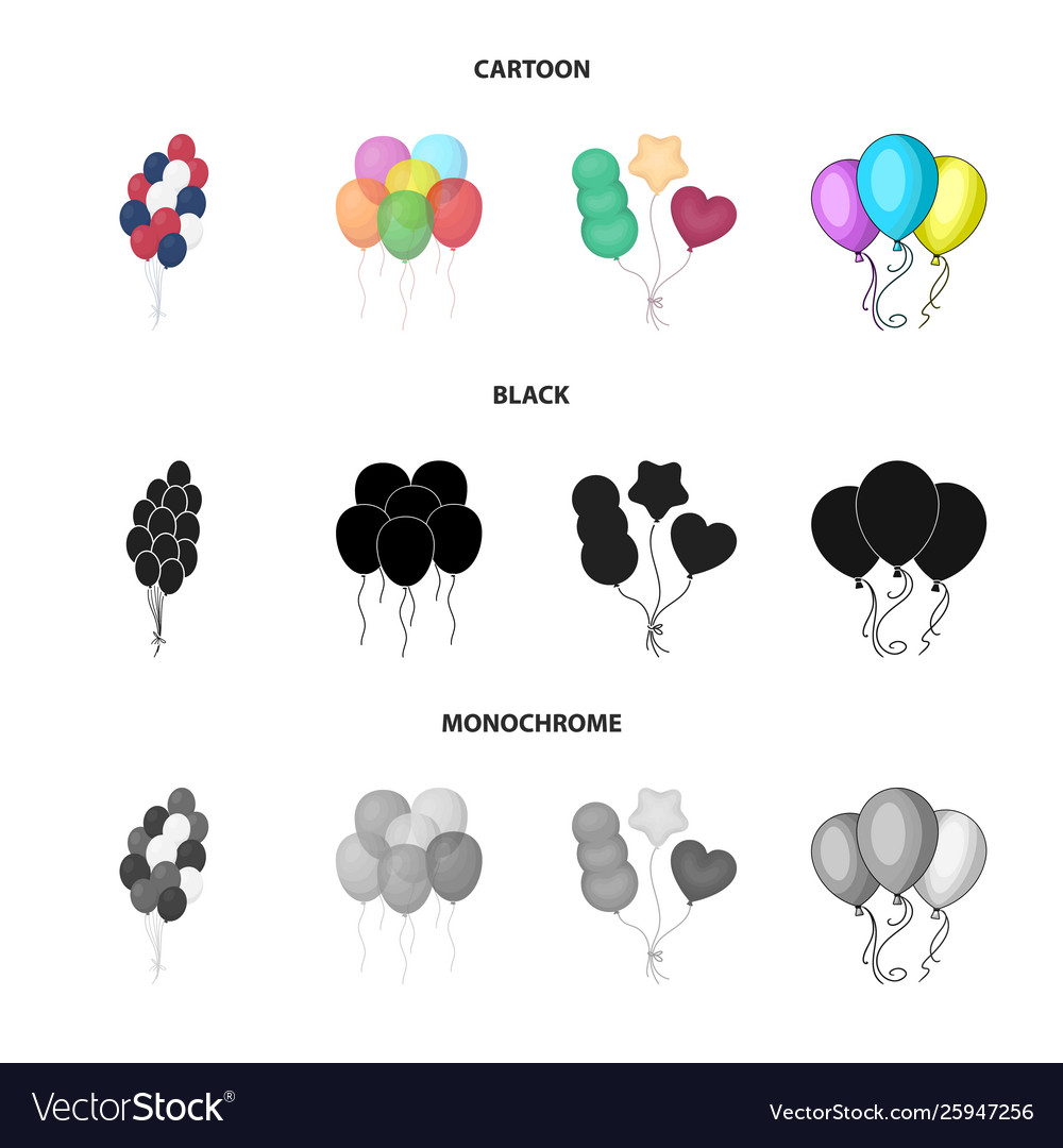 Isolated object happy and fun sign collection