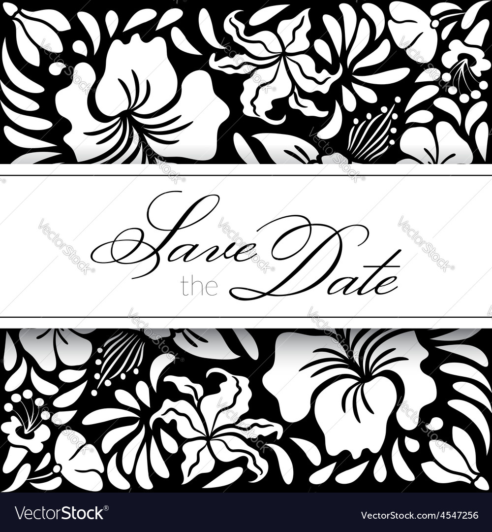 Save the date card