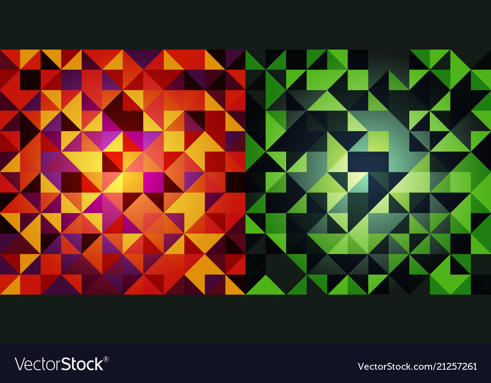 Abstract Triangle Background Pattern
