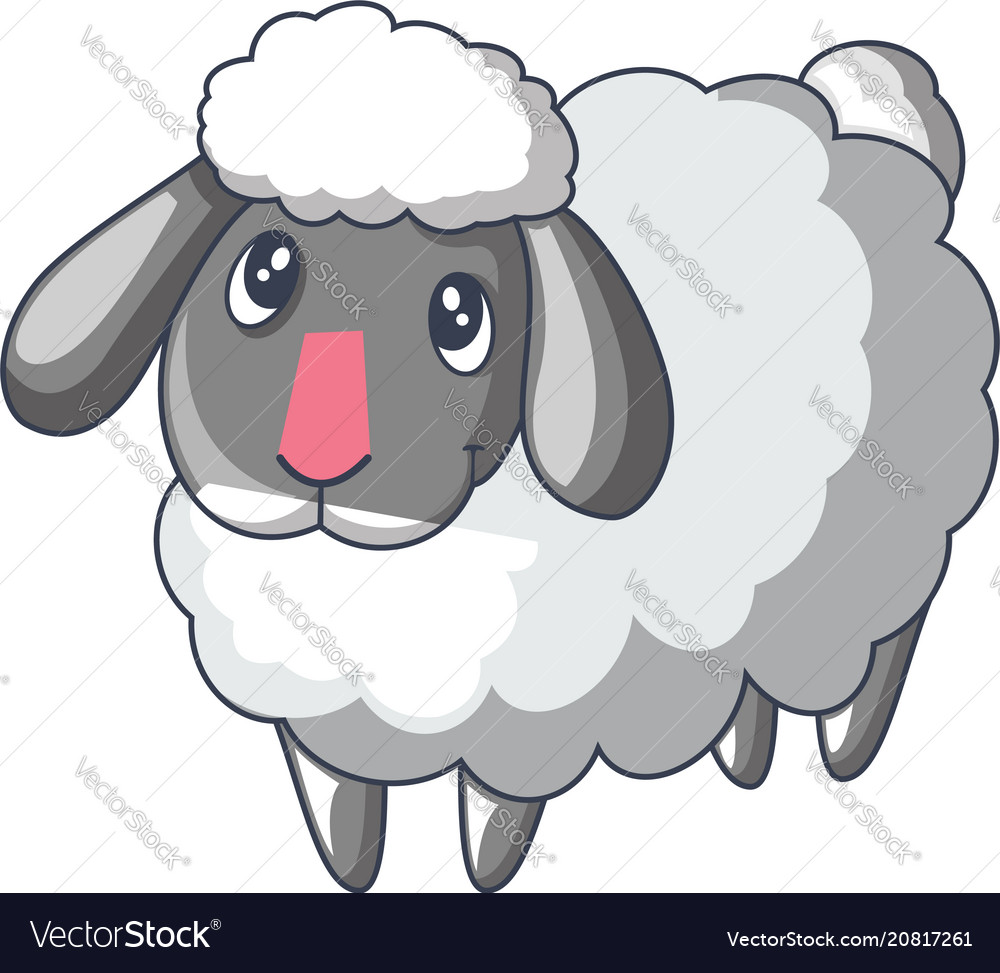 Sad Sheep Cartoon