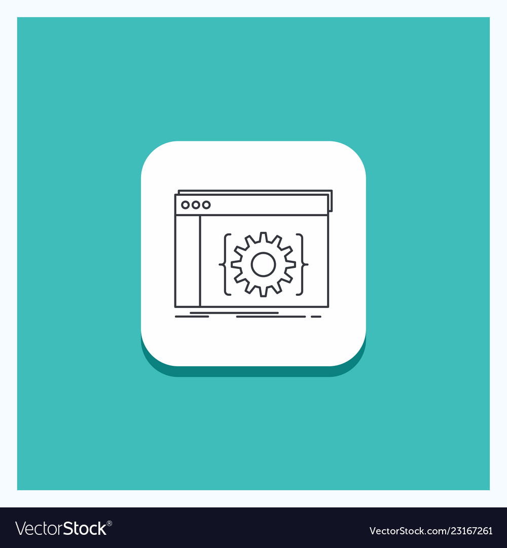Round App Development Button