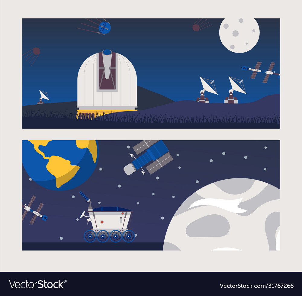 Astronomical observatory for observing space