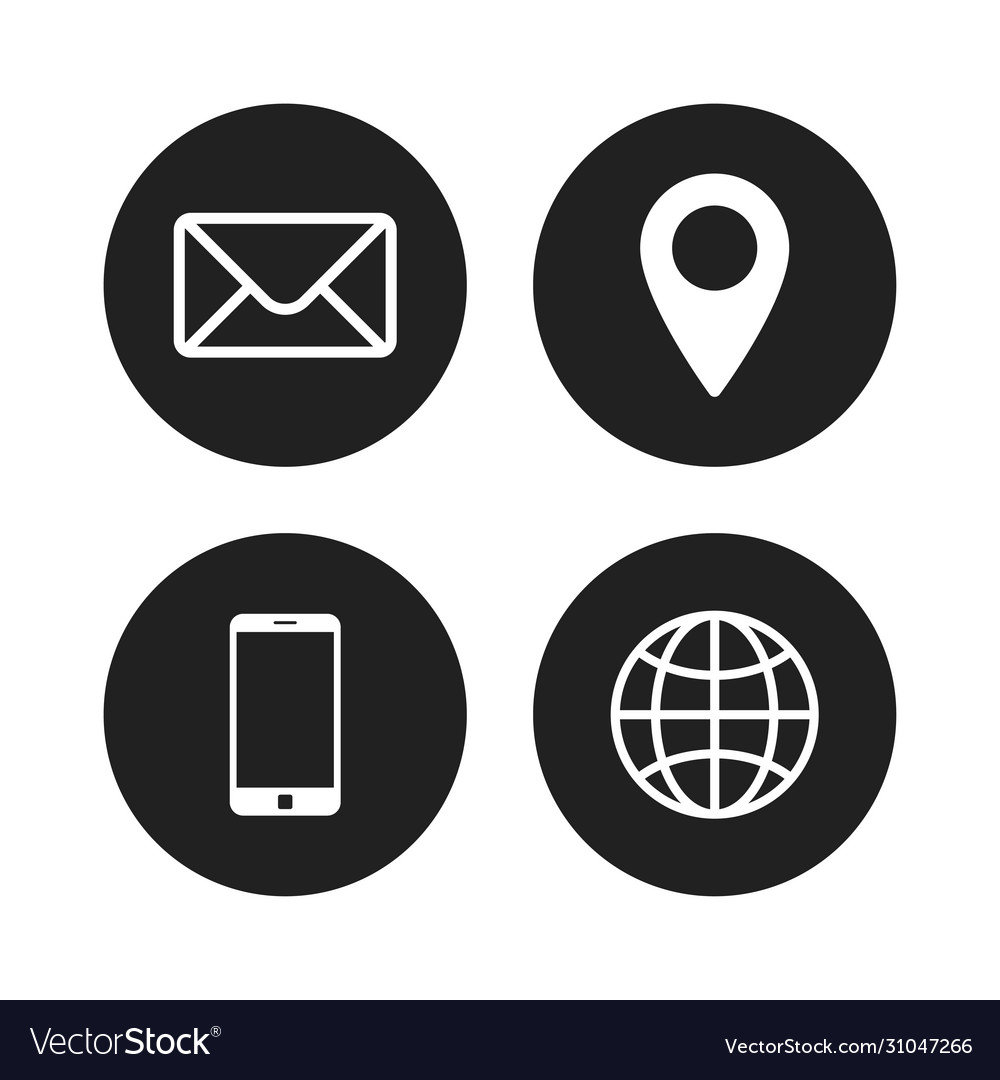 vector icons contact