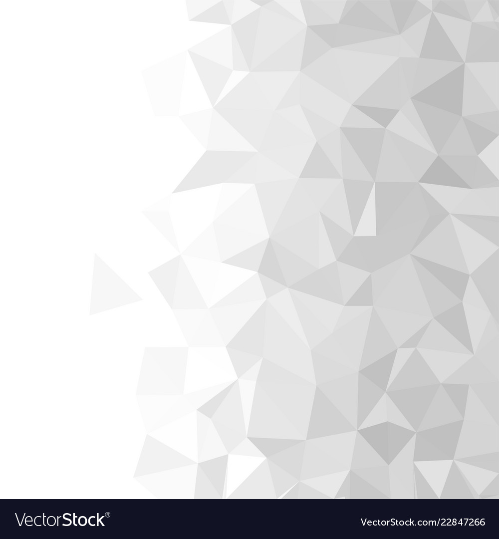 Triangular low poly mosaic abstract pattern vector image Triangular low poly mosaic abstract pattern