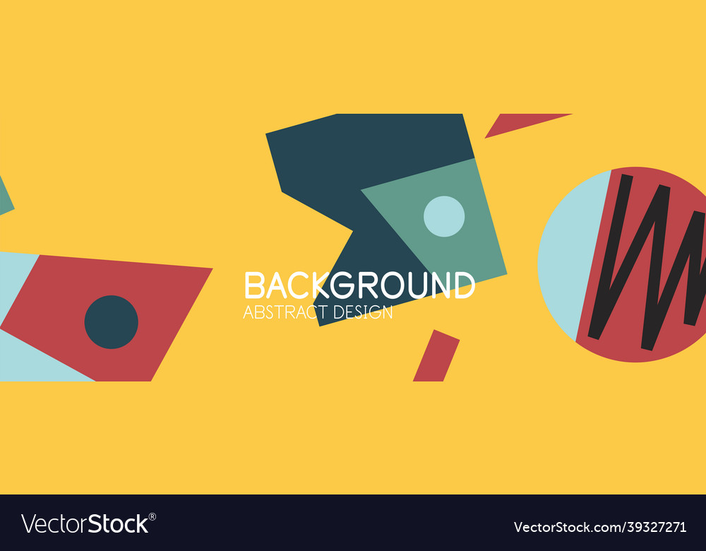 Abstract background with blocks lines geometric