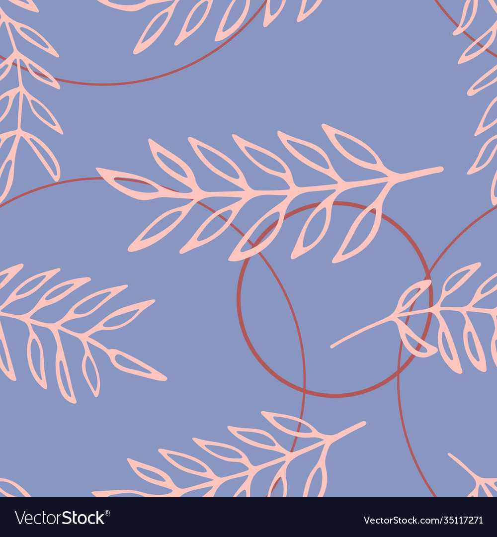 Beautiful bright pattern with tropical leaves