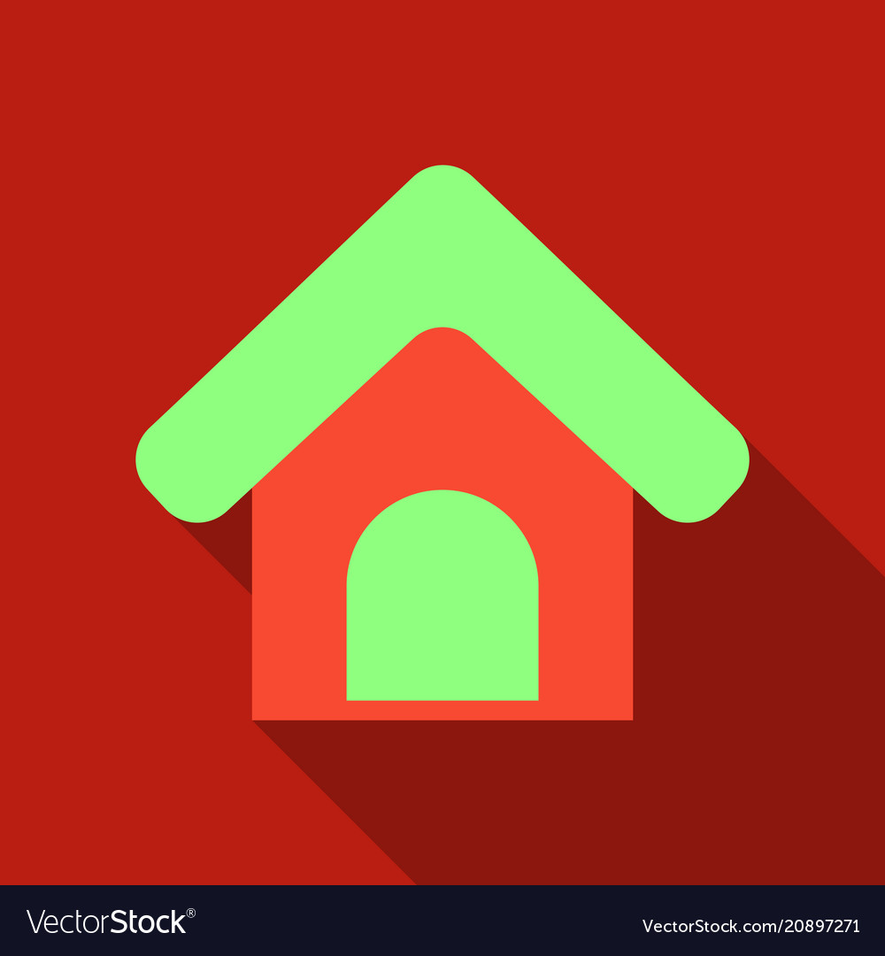 Doghouse icon style designed for web and software