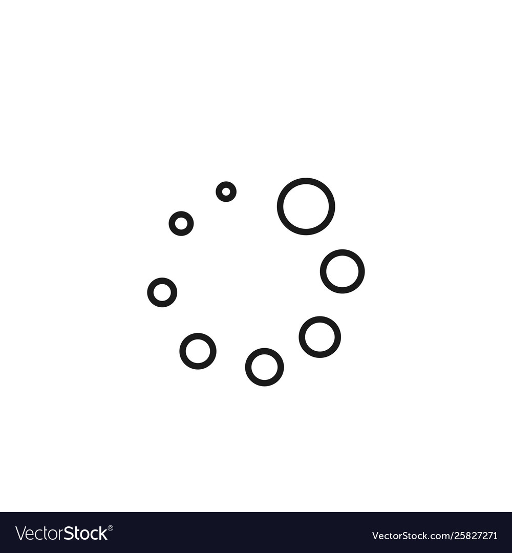 Loading reload isolated dotty icon