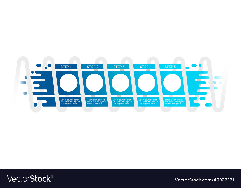 Project solution infographic chart design vector image Project solution infographic chart design