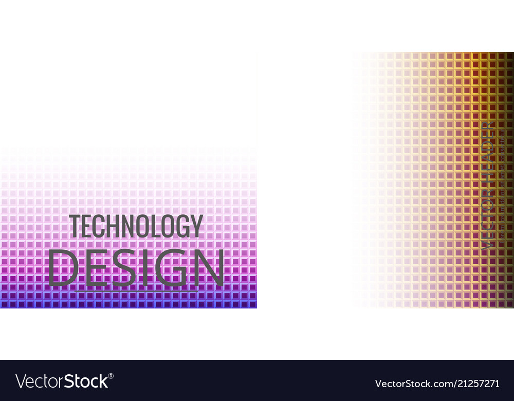 Set of abstract triangle pattern background vector image Set of abstract triangle pattern background