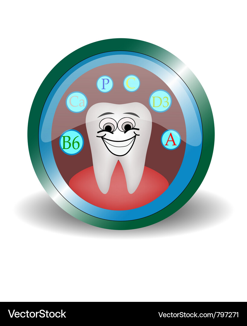 Tooth Royalty Free Vector Image - VectorStock