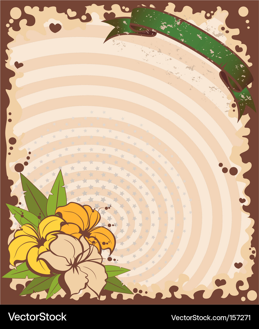 Tropical background Royalty Free Vector Image - VectorStock