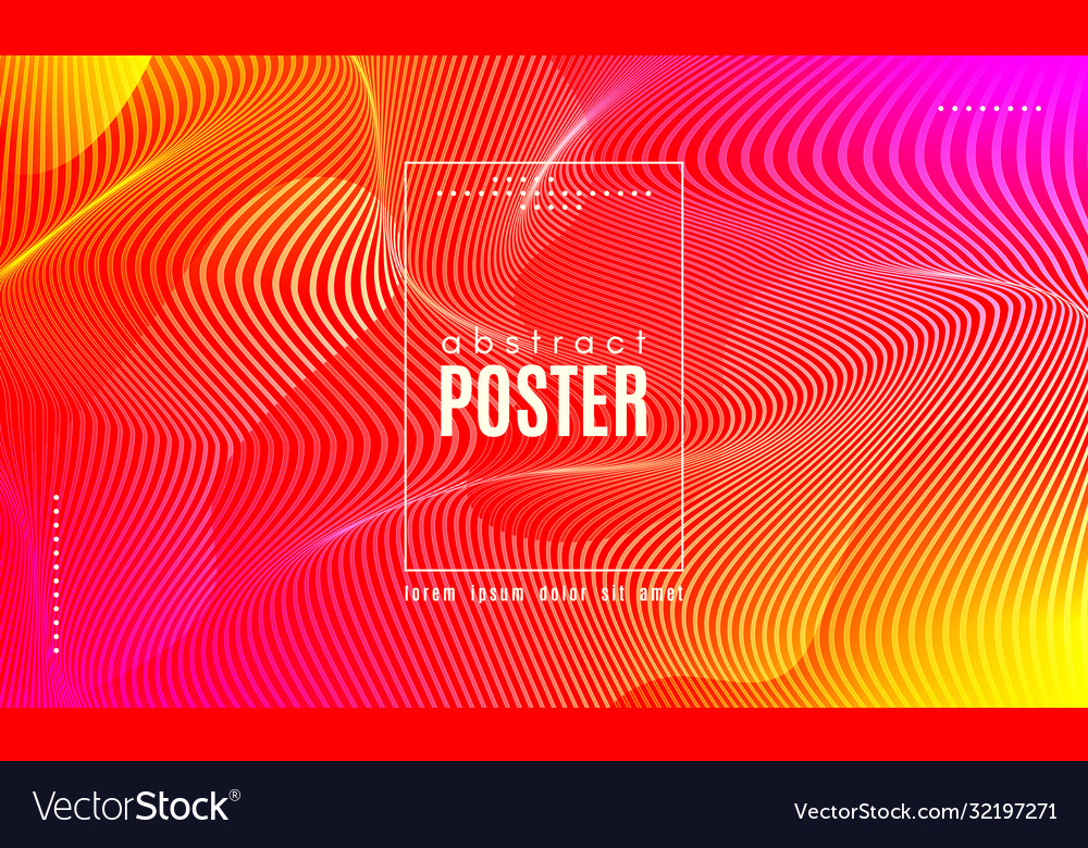 Wave abstract background with color fluid shapes